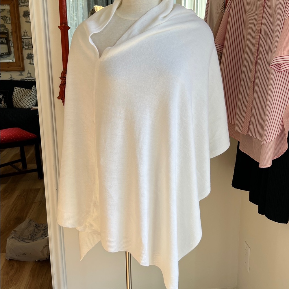White Women's Wrap Scarf